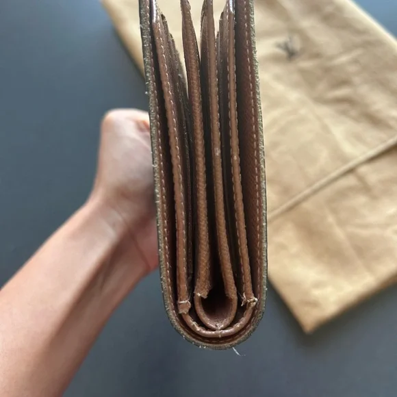 Louis Vuitton Monogram Black and Brown Card Holder - Picture 5 of 6